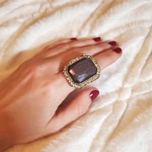 Statement ring, expandable band